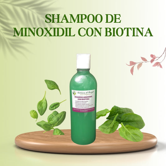 Shampoo Minoxidil con Biotina