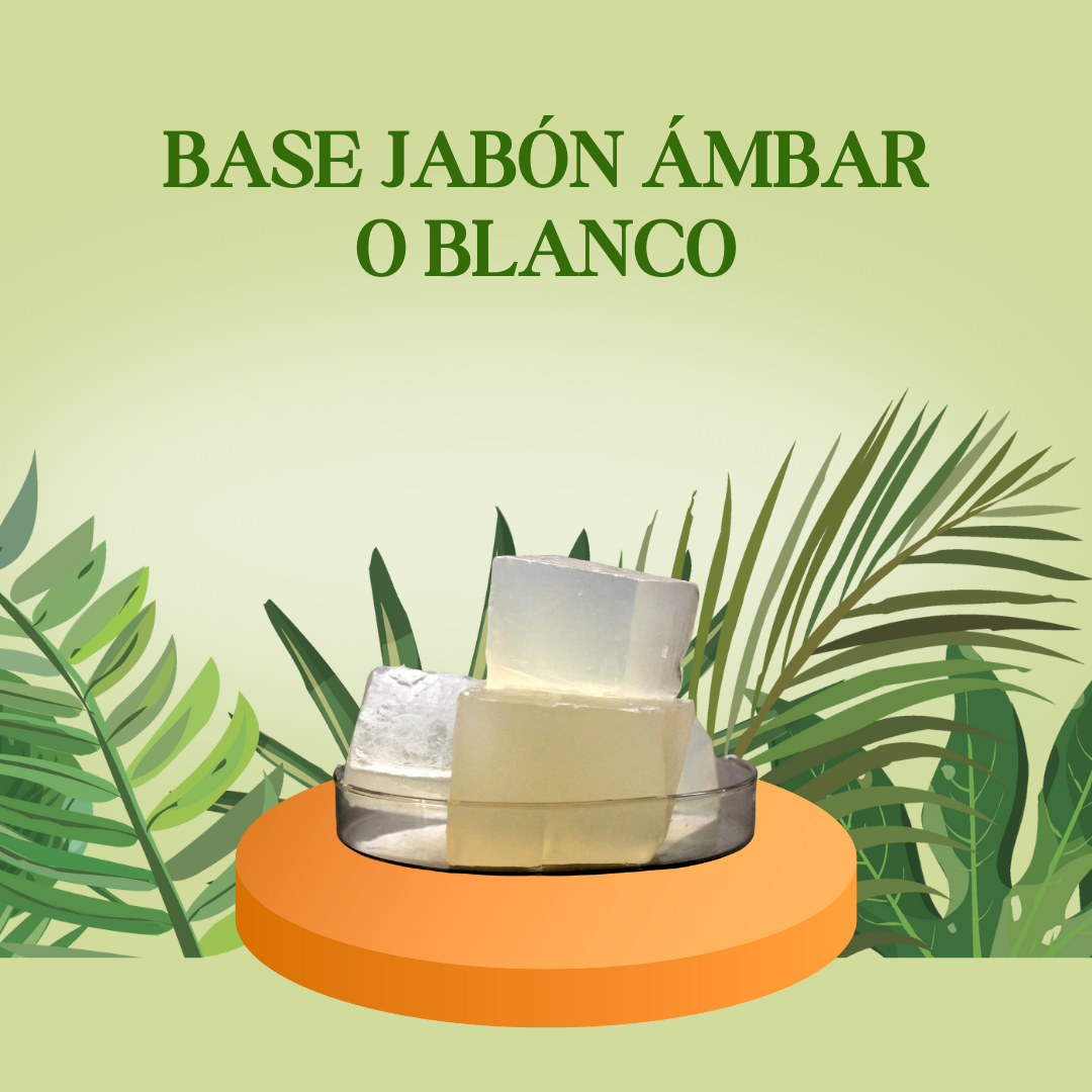 Base jabón ámbar o blanco